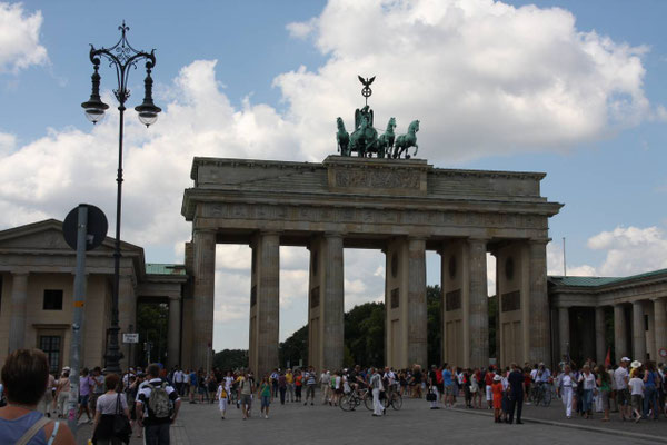 Porte de Brandebourg à Berlin