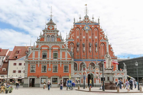 Riga, capitale de la Lettonie, hôtel de ville