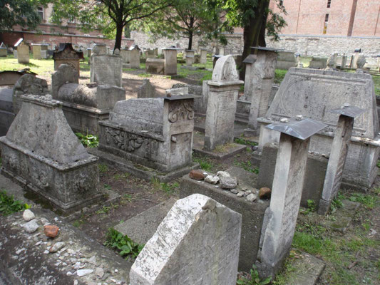 Cimetière Remuh du quartier juif de Cracovie