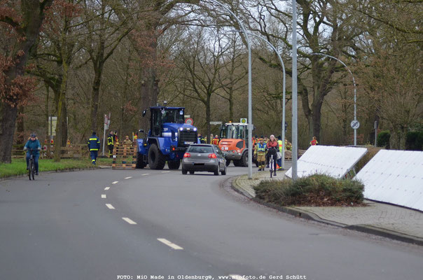 Gesperrte Sandkruger Strasse, FOTO: MiO Made in Oldenburg®, www.miofoto.de Gerd Schütt