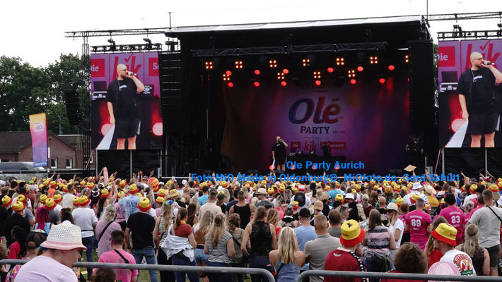 OLE PARTY AURICH, Foto:MiO Made in Oldenburg®, MiOfoto.de, Gerd Sc