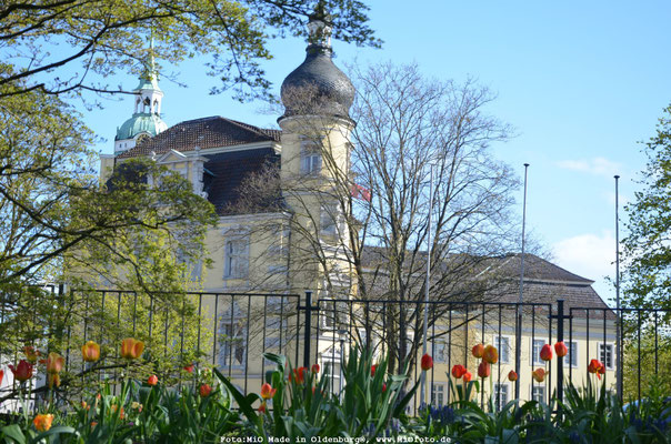 Das Oldenburger Schloß, Foto:Gerd Schütt, MiO Made in Oldenburg®, www.MiOfoto.de