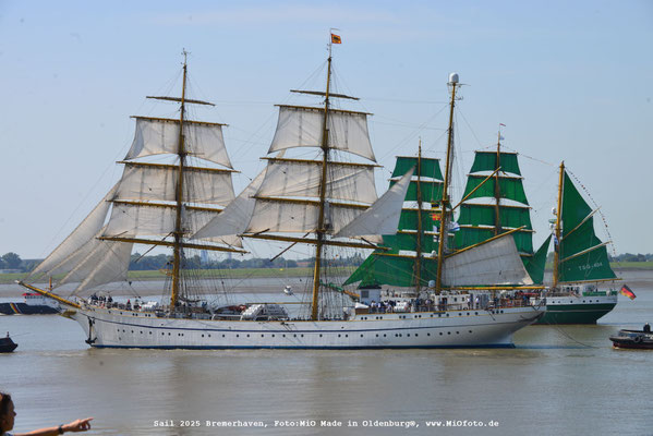 Sail 2025 Bremerhaven, Foto:MiO Made in Oldenburg®, www.MiOfoto.de