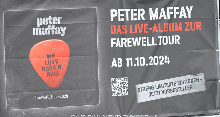 Peter Maffay„We Love Rock ‘n’ Roll – Farewell Tour 2024“ FOTO: MiO Made in Oldenburg®, www.miofoto.de 