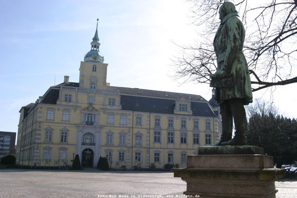 Das Oldenburger Schloß, Foto:Gerd Schütt, MiO Made in Oldenburg®, www.MiOfoto.de