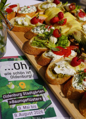 Eröffnung der Stadtgärten Oldenburg 2026, Foto:Gerd Schütt, MiO Made in Oldenburg®
