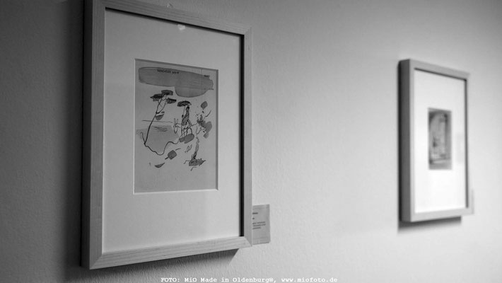 Hans Ohlms Kunstausstellung Eröffnung „Aufstehen Umdrehen Losgehen“ FOTO: MiO Made in Oldenburg®, www.miofoto.de 