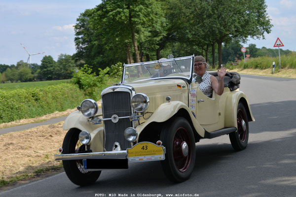 Hillman Minx Sports Tourer 1934, FOTO: MiO Made in Oldenburg®, www.miofoto.de 