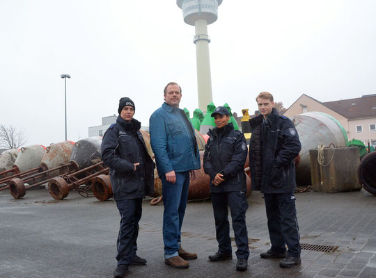 Radio Bremen Krimi TATORT, von links:Elena Uhlig, Bernd Hölscher, Cynthia Micas, Lukas Zumbrock   FOTO: MiO Made in Oldenburg®, miofoto.de,Veranstaltungen, Konzerte Oldenburg,  