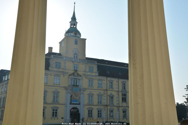 Das Oldenburger Schloß, Foto:Gerd Schütt, MiO Made in Oldenburg®, www.MiOfoto.de