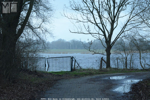 Hochwasser in Oldenburg, FOTO: MiO Made in Oldenburg®, Gerd Schütt