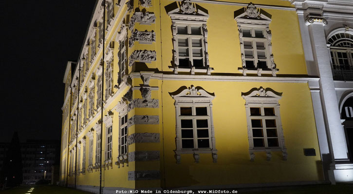 Das Oldenburger Schloß, Foto:Gerd Schütt, MiO Made in Oldenburg®, www.MiOfoto.de