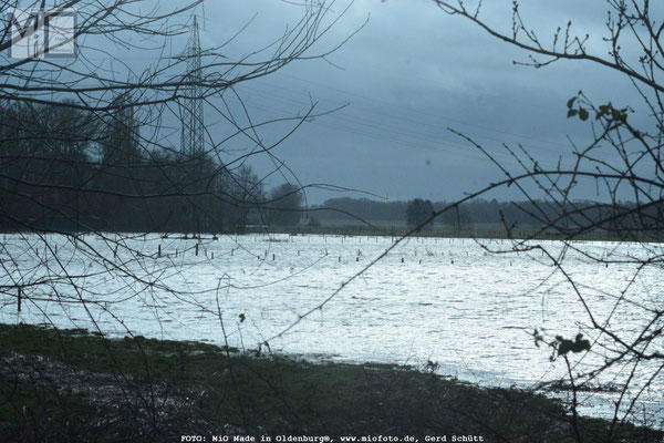 Hochwasser in Oldenburg, FOTO: MiO Made in Oldenburg®, Gerd Schütt