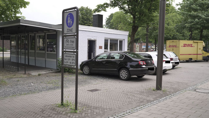 Parken in Oldenburgs Fussgängerzone, Gebührenfrei, egal zu welcher Zeit, Foto:MiOfoto.de