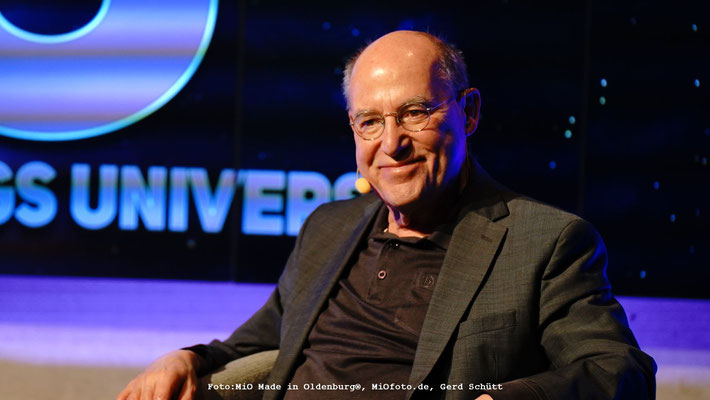 Gregor Gysi bei UNTERGERGS UNIVERSUM, Foto:MiO Made in Oldenburg®, MiOfoto.de, Gerd Schütt