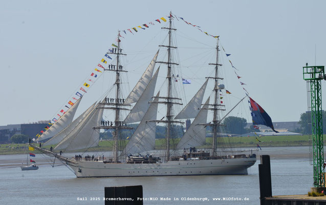 Sail 2025 Bremerhaven, Foto:MiO Made in Oldenburg®, www.MiOfoto.de