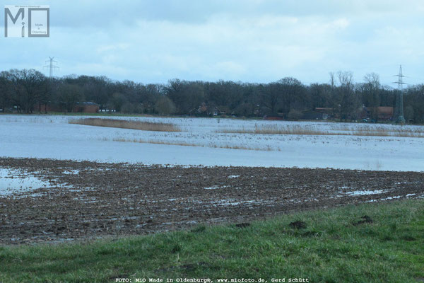 Hochwasser in Oldenburg, FOTO: MiO Made in Oldenburg®, Gerd Schütt