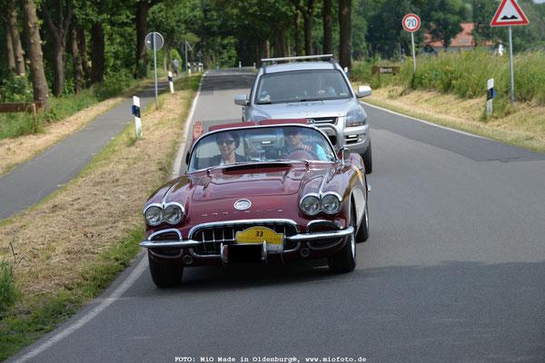 Chevrolet Corvette convertible (C1) 1960, FOTO: MiO Made in Oldenburg®, www.miofoto.de 