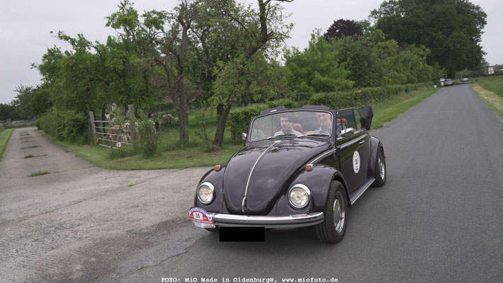 VW Käfer Cabrio,  FOTO: MiO Made in Oldenburg®, www.miofoto.de