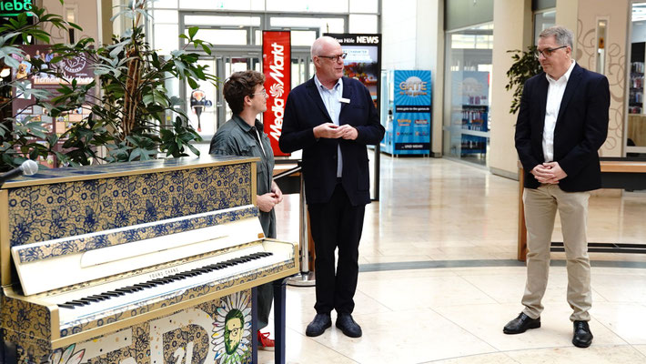 Goldenes Piano in den Schloßhöfen, Foto:MiO Made in Oldenburg®, MiOfoto.de, Gerd Schütt