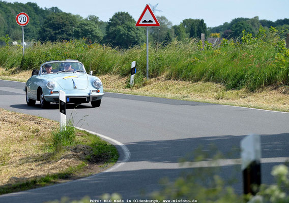 Porsche 356 B - 1600 S Cabrio 1962, FOTO: MiO Made in Oldenburg®, www.miofoto.de 