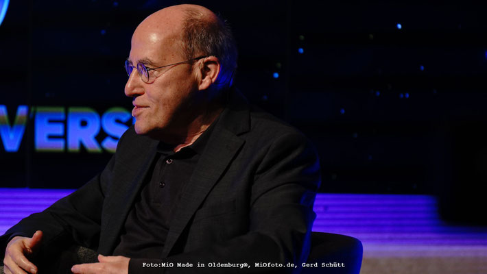 Gregor Gysi bei UNTERGERGS UNIVERSUM, Foto:MiO Made in Oldenburg®, MiOfoto.de, Gerd Schütt