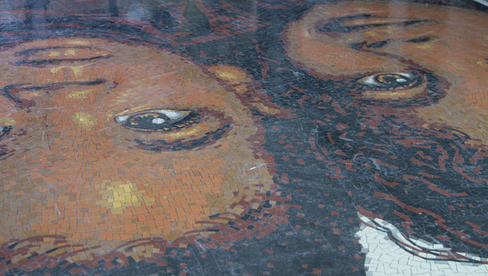 les deux portraits assemblés  (mosaïque portrait)