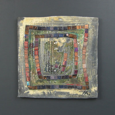 petit carré, 40x40 cm, CREPUSCULE 2014