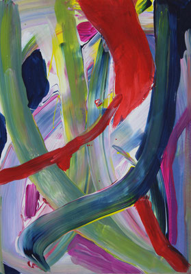 Acryl auf Papier