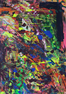 Acryl auf Papier