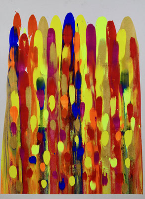 Acryl auf Karton 