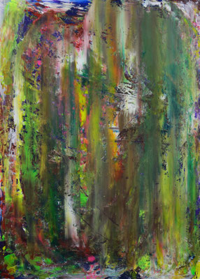 Mixed Media auf Papier