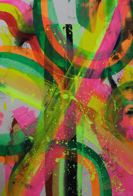 Acryl auf Karton 
