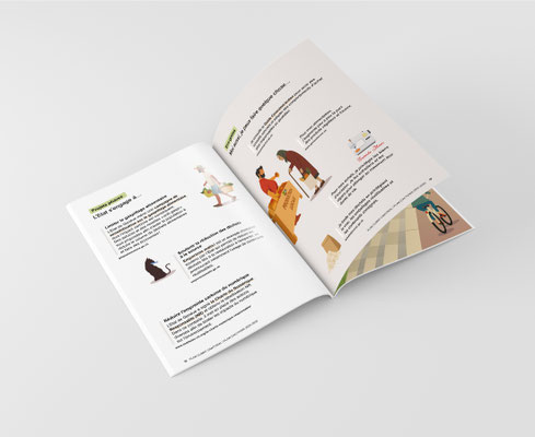 Direction de la durabilité et du climat (DDC) – Canton de Genève | Essentiel en bref – Plan climat cantonal 2030 | Illustrations: La Jonx