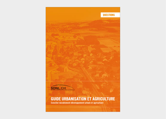SHÉMA DIRECTEUR DU NORD LAUSANNOIS | GUIDE URBANISATION ET CULTURE | CONCEPTION ET RÉALISATION