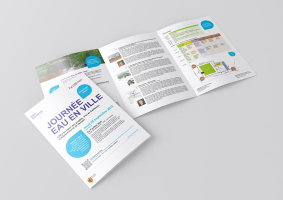 Office cantonal de l'eau (OCEau) – Canton de Genève | Flyer | Collaboration avec Latitude Durable