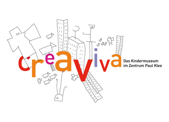 CREAVIVA | CENTRE PAUL KLEE | INDENTITÉ VISUELLE | LOGO | EN COLLABORATION AVEC CLAIRE GOODYEAR