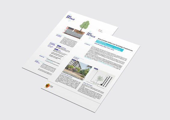 Office cantonal de l'eau (OCEau) – Canton de Genève | Flyer | Collaboration avec Latitude Durable