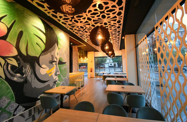Decoración para restaurantes Matbella