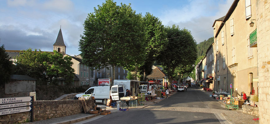 Meyrueis, jour de vide-grenier