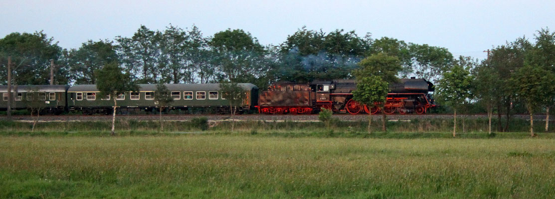 Dampflok 01 1533-7 in Westoverledingen aus Hamburg