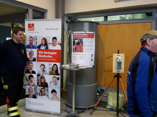 DKMS-Typisierungsaktion in Bad Oldesloe, 30.01.2016