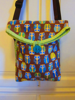 Tasche mit Gurtband (Eulentasche)