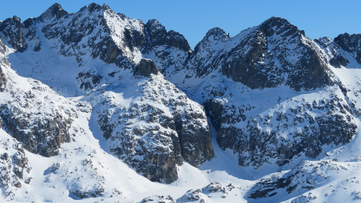 Cara nord d'estanh superior de Saboredo