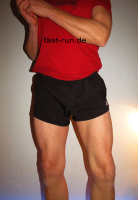 New Balance Sprinter Shorts Sporthose Laufhose Running Sportshorts schwarz medium