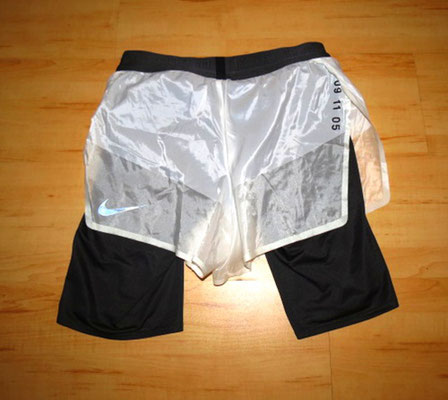 Nike 2 in 1 Short Tight Herren Männer Running Sporthose Laufhose Small