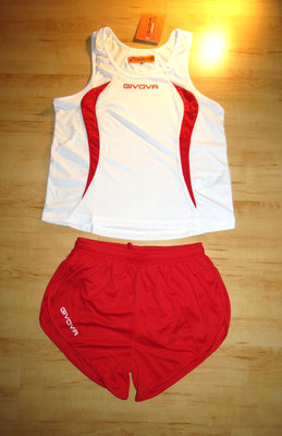 Herren Sportset mit Sprinter Shorts und Laufshirt für Fitness Running und Outdoor Sport