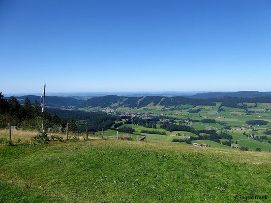 Blick Richtung Alpenvorland