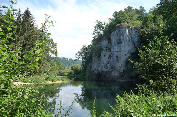 Der Amalienfelsen im Klosterfelsengarten