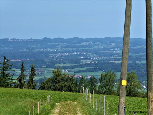 Blick Richtung Oberschwaben (linksoben kann man die Waldburg erkennen)